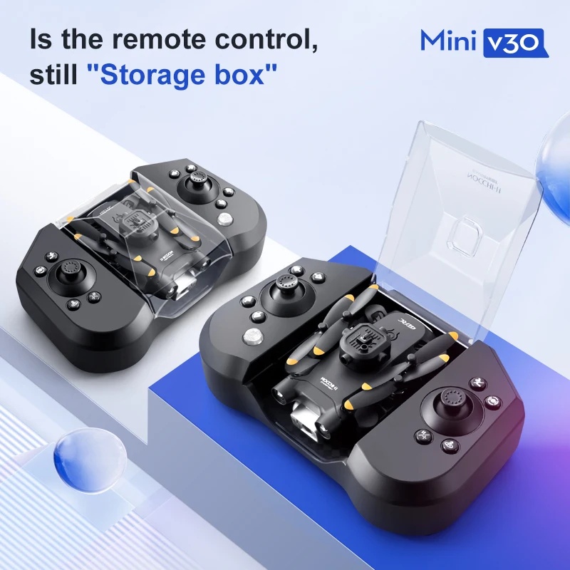 Mini V30 WiFi  With 4K HD Dual - Rc Helicopter Electric ulasan dan harga