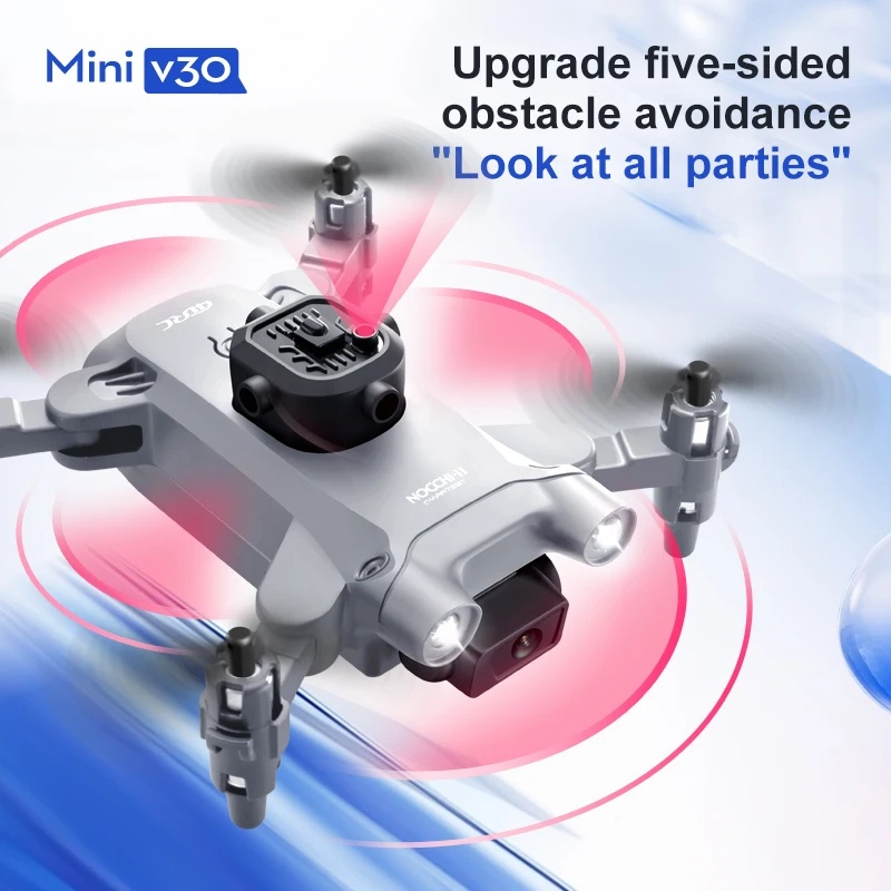 Mini V30 WiFi  With 4K HD Dual - Rc Helicopter Electric ulasan dan harga