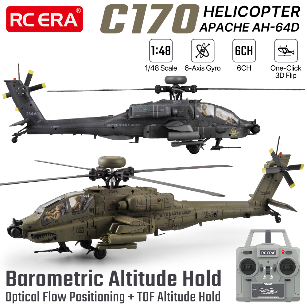 RC ERA 1/48 RC Helicopter 6CH  - Rc Helicopter Large ulasan dan harga