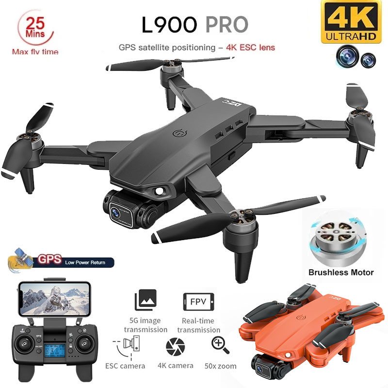 L900 Pro GPS Drone 4K Professi - Rc Helicopter Electric ulasan dan harga