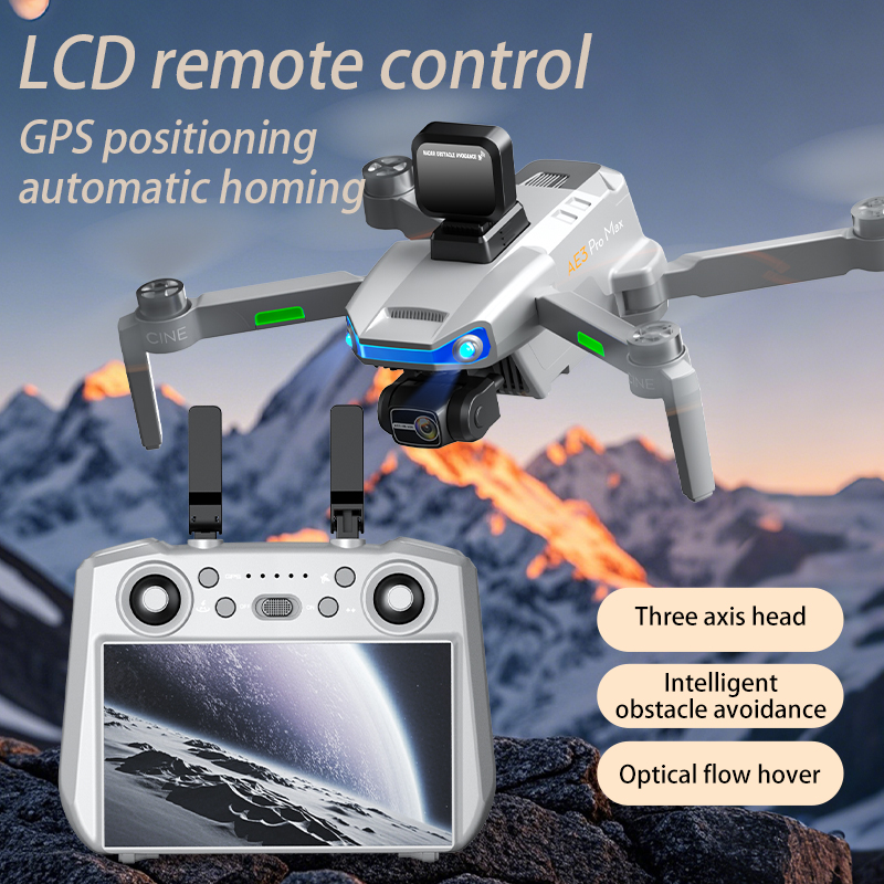 AE3 PRO Max NEW LCD SC GPS Dro - Rc Helicopter Charger ulasan dan harga