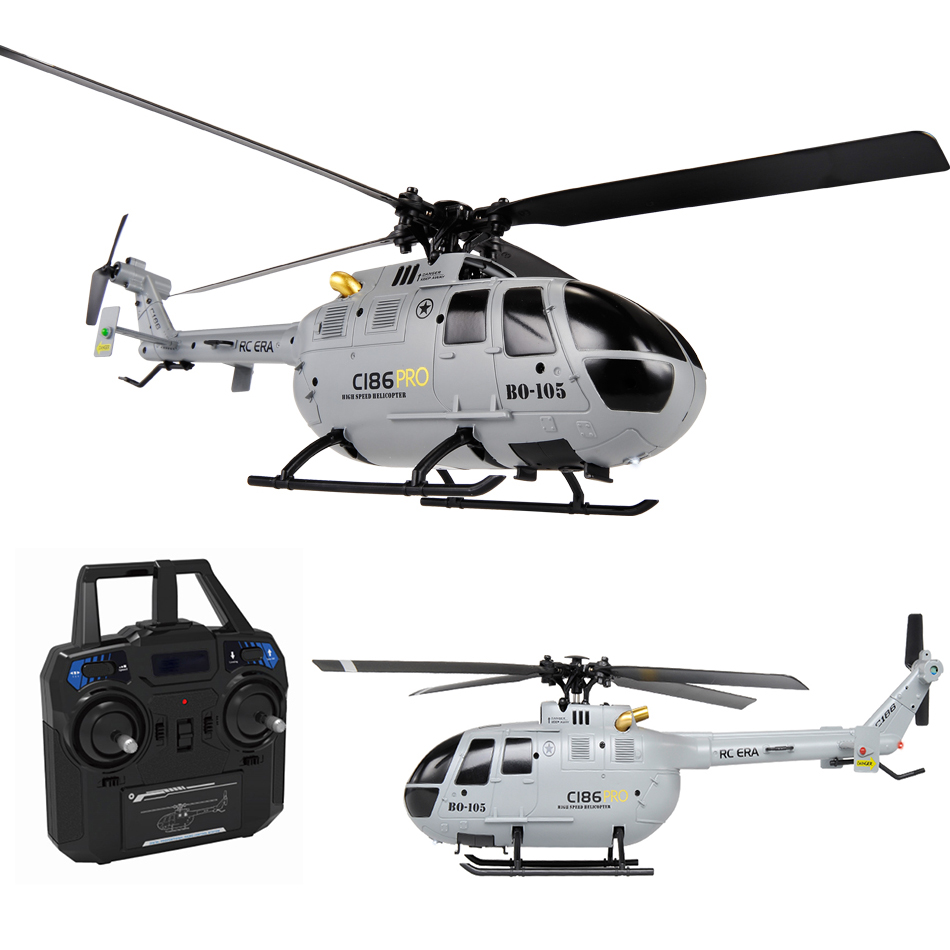 C186 Pro B105 2.4G RTF RC Heli - Rc Helicopter Nitro ulasan dan harga