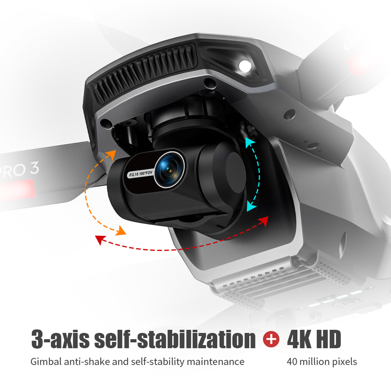 L106 Pro 3 Drone 5G WIFI FPV F - Rc Helicopter Electric ulasan dan harga
