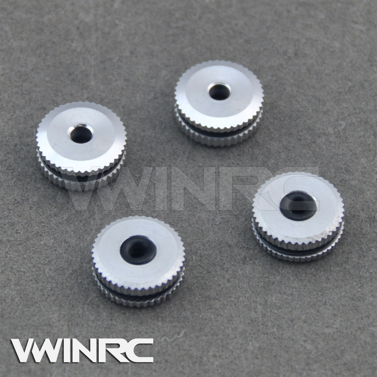 4pcs Aluminum Canopy Mount Nut - Rc Helicopter Nitro ulasan dan harga