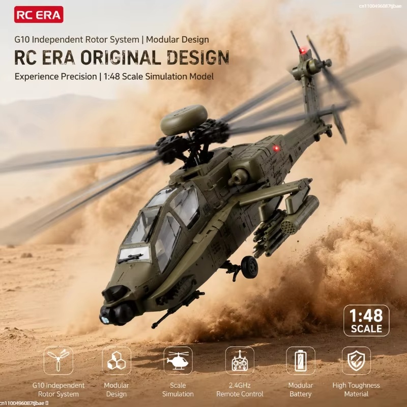 In Stock Hot RC Era AH-64D Apa - Rc Helicopter Single Rotor ulasan dan harga