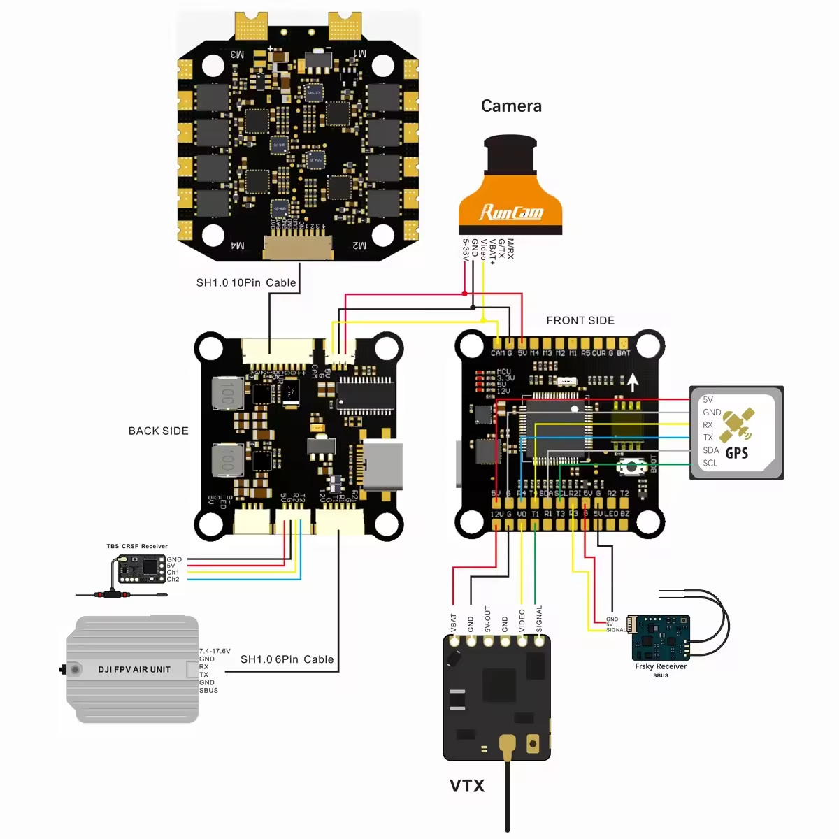 F405 F722 F7 F4 Flight Control - Betaflight Fc F7 ulasan dan harga